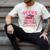 Books Are My Valentine Coquette Bow Book Flower Girl Women Men's Comfort Colors T-Shirt Ivory