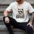 Booktrovert Raccoon Reading And Coffee For Book Lover Men's Comfort Colors T-Shirt Ivory
