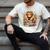 Bookworm Cute Highland Cow Reading Book Men's Comfort Colors T-Shirt Ivory
