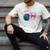 Burnouts Or Bows Your Dad Loves You Gender Reveal Men's Comfort Colors T-Shirt Ivory