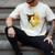 Calico Cat With Flowers For Mom Dad Women Men Kids Botanical Men's Comfort Colors T-Shirt Ivory