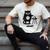 Cat What Humor Introvert Anti-Social Men's Comfort Colors T-Shirt Ivory