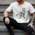 Cat Playing The Clarinet For Cat Lover Cat Mom Cat Dad Men's Comfort Colors T-Shirt Ivory