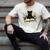 Cat Shirts For Women Book Lover Shirt Cute Cat And Book Premium Tri-Blend Men's Comfort Colors T-Shirt Ivory