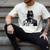 The Catfather Fathersday Best Birthday Cat Dad Men's Comfort Colors T-Shirt Ivory