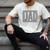 Checkered Dad Father's Day For Dad Family Men's Comfort Colors T-Shirt Ivory
