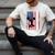 Cheer Dad American Flag Cheerleader Support Men's Comfort Colors T-Shirt Ivory