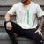 Cheer Dad Flag Green Cheerleading Men's Comfort Colors T-Shirt Ivory