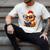 Chicken Reading a Book Farm Animal Chick Men's Comfort Colors T-Shirt Ivory