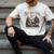 Christian Jesus Bible Verse Deer Elk Buck Hunting Dad Hunter Men's Comfort Colors T-Shirt Ivory