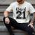 Class Of 2021 Senior 21 Cool Graduation Men's Comfort Colors T-Shirt Ivory