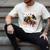 Class Of 2022 Monster Truck Graduation Cap Retro Sunset Boy Men's Comfort Colors T-Shirt Ivory