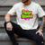 Class Of 2024 Senior Fresh Retro 90s TV Style Graduation Men's Comfort Colors T-Shirt Ivory