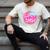 Class Of 2024 Senior Pink Retro Classic Girl Grad Graduation Men's Comfort Colors T-Shirt Ivory