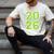 Class Of 2026 Graduation Varsity Lime Green Letters Men's Comfort Colors T-Shirt Ivory
