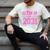 Class Of 2031 Pink Girls Shirt Graduation Men's Comfort Colors T-Shirt Ivory
