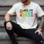 Class Of 2031 Pre-K -12th Grade Hand Prints Space Graduation Men's Comfort Colors T-Shirt Ivory