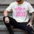 Class Of 2032 Pink Girls Shirt Graduation Men's Comfort Colors T-Shirt Ivory