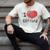 Clifford The Big Red Dog I Heart Clifford Childrens Books Men's Comfort Colors T-Shirt Ivory