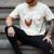 Cool Chicken Art For Men Women Dad Rooster Chicken Farmer Men's Comfort Colors T-Shirt Ivory