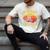 Cool Mountain Biking For Dad Father Biker MTB Bicycle Bike Men's Comfort Colors T-Shirt Ivory