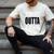Cool Straight Outta Divinity School Graduation Shirt Men's Comfort Colors T-Shirt Ivory