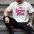 Coquette Pink Bow Senior 2026 Class Of Graduation Men's Comfort Colors T-Shirt Ivory