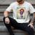 The Crimson Crescent 90s Retro Comic Book Superheroine Art Men's Comfort Colors T-Shirt Ivory