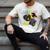 I Crushed Kindergarten Monster Truck Graduation Boys Small Men's Comfort Colors T-Shirt Ivory