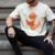 Cute Bookworm Worm Reading Book Glasses Nerdy Men's Comfort Colors T-Shirt Ivory
