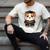 Cute Hamster Graduation Men's Comfort Colors T-Shirt Ivory
