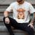 Cute Highland Cow Reading Book Men's Comfort Colors T-Shirt Ivory Cute Highland Cow Reading Book Men's Comfort Colors T-Shirt Ivory