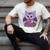 Cute Pastel Goth Bat Reading Book Men's Comfort Colors T-Shirt Ivory