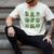 Cute Shamrock Reading St Patricks Day Teacher Book Lovers Men's Comfort Colors T-Shirt Ivory