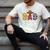 Dad 1st Birthday Cowboy Western Dad Birthday Boy Men's Comfort Colors T-Shirt Ivory