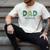 Dad Asaurus Dinosaur Birthday Mom Dad Birthday Boy T-Rex Men's Comfort Colors T-Shirt Ivory