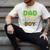 Dad Of The Birthday Boy Pixel Gamer Party Matching Family Men's Comfort Colors T-Shirt Ivory