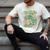 Dad Of The Birthday Boy T Rex Dinosaur Family Party Men's Comfort Colors T-Shirt Ivory