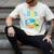 Dad Birthday Crew Sea Ocean Fish Aquarium Bday Party Men's Comfort Colors T-Shirt Ivory