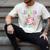 Dad Of The Birthday Girl Axolotl Bday Party Family Men's Comfort Colors T-Shirt Ivory