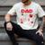 Dad Of The Birthday Girl Family Ladybug Birthday Men's Comfort Colors T-Shirt Ivory