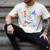 Dad Of The Birthday Girl Skater Roller Skate Family Party Men's Comfort Colors T-Shirt Ivory