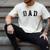 Dad Classic Bold Font Birthday Dad Men's Comfort Colors T-Shirt Ivory