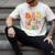 Dad Of The Groovy One 1st Birthday Pregnancy Announcement Men's Comfort Colors T-Shirt Ivory
