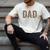 Dad Leopard Print Fathers Day Men's Comfort Colors T-Shirt Ivory Dad Leopard Print Fathers Day Men's Comfort Colors T-Shirt Ivory