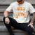 Dad Little Cutie Baby Shower Orange 1st Birthday Party Men's Comfort Colors T-Shirt Ivory