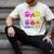 Dad Little Monster Kids 1st Birthday Party Family Monster Small Men's Comfort Colors T-Shirt Ivory