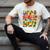Dad And Mom Dada Birthday Boy Building Bricks Family Party Men's Comfort Colors T-Shirt Ivory