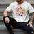 Dad Pink Farm Animal Birthday Kids Matching Family Men's Comfort Colors T-Shirt Ivory