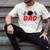 Dad Pit Crew Chief Racing Birthday Childs Party Fun Men's Comfort Colors T-Shirt Ivory